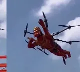 Hanuman drone leaves internet in awe