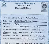 Osmania University topper denied gold medal for lack of sponsor