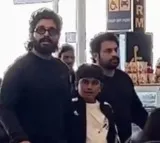 Allu Arjun Jets Off To Italy With Family To Attend Varun Tej And Lavanya Tripathis Wedding