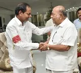 Nagam Janardhan Reddy met CM KCR at Pragathi Bhavan