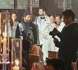 Mega family attends Varun Tej and Lavanya Tripathi cocktail party