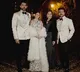 Ram Charan and Upasana with VarunLav in Italy
