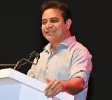 KTR responds about Lokesh concern on Chandrababu