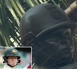 Sachin Tendulkar or Steve Smith memes about Sachin statue