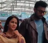 Newly Married Couple LavanyaVarun Came Back To Hyderabad