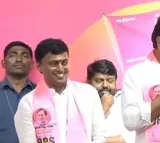 Enugula Rakesh Reddy joins BRS in the presence of KTR