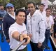 Sachin Tendulkar flagged off Hyderabad Half Marathon
