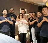Ranbir hugs Alia in pic from Raha's first b'day party
