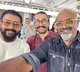 Aamir Khan poses with OG 'Ghajini' star Suriya as they attend Kamal Haasan's b'day party