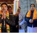 Rahul Gandhi and Varun Gandhi met each other at Kedarnath temple