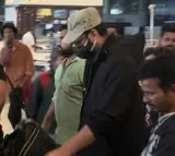 Prabhas came back to Hyderabad