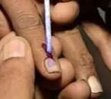Ink mark to voter aides