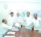 KCR files nomination in Gajwel