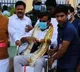 Kotha Prabhakar Reddy came for nomination in ambulance
