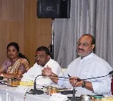 Atchannaidu talks to media after TDP and Janasena meeting