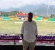TDP MP Kesineni Nani visits Dharmashala cricket stadium with family members