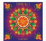 Canada Post releases new stamp to mark arrival of Diwali