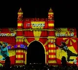 ICC, BCCI showcase special 3D projection of 2023 World Cup moments on Gateway of India