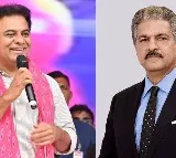 KTR reacts to Anand Mahindra tweet