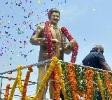Minister Roja hails Superstar Krishna