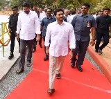 CM Jagan escapes unhurt in an incident