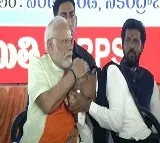 Manda Krishna Madiga on PM Narendra Modi in Viswarupa public meeting