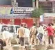congress brs leaders to stone pelting mla balaraju injured