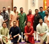 Team India Players And Staff Celebrate Diwali