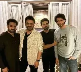 Ramcharan Hosts Diwali party at his Home