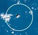 Tool kit slipped from ISS orbiting earth