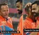 Kohli gifts his signed jersey to Nederlands cricketer Roelof van der Merwe