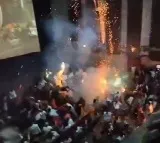 Salman Khan reacts to fans celebrating with firecrackers in Tiger3 theaters