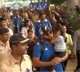 Team India arrives Mumbai for semifinal clash with New Zealand