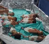 Gaza Babies Bundled For Warmth Says Doctor