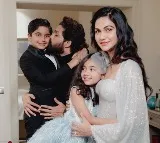 Allu Arjun shares family pic on Childrens Day