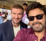 Venkatesh takes selfies with David Beckham and Vivian Richards