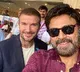 Venkatesh takes selfies with David Beckham and Vivian Richards