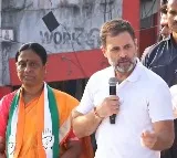 Rahul Gandhi public meeting in warangal