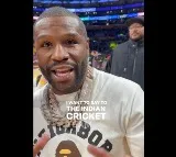Legendary boxer Floyd Mayweather wishes Team India all the best for world cup final