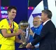 PM Modi handed over the world cup to Aussies skipper Pat Cummins