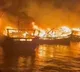 40 boats gutted in fire at Visakhapatnam Fishing Harbour