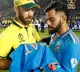 Kohli presents his jersey to Glenn Maxwell
