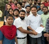 Had an insightful conversation with the Govt job aspirants from Ashok Nagar ktr tweet