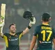 1st T20I: Josh Inglis' blazing ton, Smith's patient fifty help Australia post 208/3