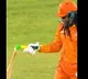 Bat broken while chris Gayle batting