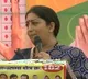 Smriti Irani comments on brs and kcr government