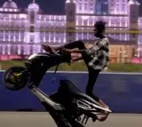 Bike Stunts At Secretariat And Steel Bridge In Hyderabad