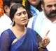 YS Sharmila hot comments on ktr