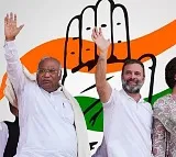 Congress leaders Kharge, Rahul, Priyanka to hold 7 rallies, 1 roadshow in Telangana today