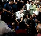 Rahul Gandhi meets job aspirants in Hyderabad